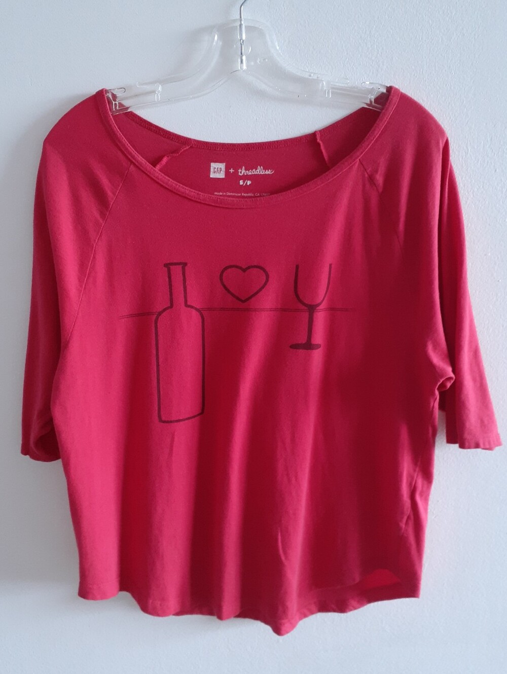 GAP + Threadless Design Contest "And I Love Wine" Tee